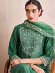 imgi_4_c32baaea-e7f0-4e5e-8514-9eca51b6c5bb1751889944171-Anouk-Floral-Embroidered-Regular-Yoke-Border-Aari-Work-Kurta-2
