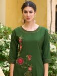 imgi_25_7c84bec6-e9e5-4489-9a0e-615f79e25e711751888963654-Anouk-Floral-Embroidered-Straight-Thread-Work-Kurta-With-Tro-2