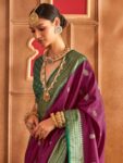 imgi_28_4559e430-4f92-4203-8bf3-1deda30fe2c71716903129123AnoukMagentaSilkBlendEthnicWovenDesignTraditionalWearSareewi1