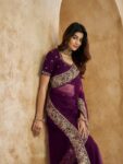 imgi_24_feca59b9-9798-45dc-9823-40c56e1788951692291102403InddusMauveGold-TonedSequinnedNetSaree1