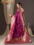 imgi_28_95611de1-2f5b-470d-b810-7794275491e51673369425265AnoukMagentaGold-TonedWovenDesignZariSilkBlendBanarasiSaree1