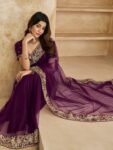 imgi_24_feca59b9-9798-45dc-9823-40c56e1788951692291102403InddusMauveGold-TonedSequinnedNetSaree1