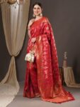 imgi_28_930e39f8-1485-4650-9d18-43de425adb751673369349315AnoukPinkGold-TonedWovenDesignZariSilkBlendBanarasiSaree1