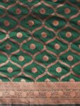imgi_12_0cc6271b-4fdb-4763-9737-681d46f8fbc51673369434071AnoukGreenCopper-TonedWovenDesignZariSilkBlendBanarasiSaree3