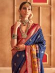 imgi_92_a95d043a-d598-41dc-84e5-542b83ad084e1716947811792AnoukNavyBlueSilkBlendEthnicWovenDesignTraditionalWearSareew1