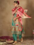 imgi_4_6e545a57-8e42-4815-b1b4-1c05cfafa1bb1751890064469-Anouk-Floral-Printed-Regular-Beads-And-Stones-Kurta-With-Tro-2