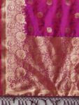 imgi_28_95611de1-2f5b-470d-b810-7794275491e51673369425265AnoukMagentaGold-TonedWovenDesignZariSilkBlendBanarasiSaree1