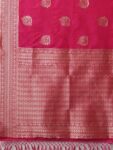 imgi_28_6b28f3d9-1c03-41d3-8336-b09a3f1c727f1673369335691AnoukPinkGold-TonedWovenDesignZariSilkBlendBanarasiSaree1