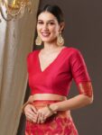 imgi_28_930e39f8-1485-4650-9d18-43de425adb751673369349315AnoukPinkGold-TonedWovenDesignZariSilkBlendBanarasiSaree1
