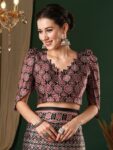 imgi_32_fc17a81d-5796-475f-bc6c-9d8a1b65b7de1715716033107AnoukBlackCrepeEthnicPrintedTraditionalWearSareewithMatching1
