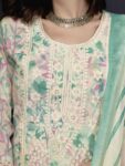 imgi_46_31b9951f-fe87-4e6c-81b9-db248652df4e1716634965110WomensWearBlue-WhiteCottonBlendPrintedEmbroideredKurtasetDup1