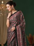 imgi_96_4e29bd77-2e58-4501-93d4-f02dda3192ee1715716030814AnoukBlackCrepeEthnicPrintedTraditionalWearSareewithMatching1