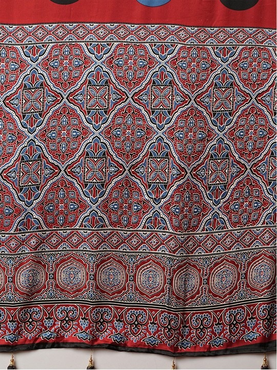 imgi_39_8a668a32-d76f-486b-ab5d-daa12b960ba31715716042912AnoukRedCrepeEthnicPrintedTraditionalWearSareewithMatchingBl5