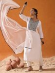 imgi_88_36b355b1-2c6f-4c20-bd82-bea8580045be1751888744069-Anouk-Women-Embroidered-Regular-Thread-Work-Kurta-with-Trous-2