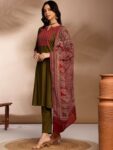 imgi_4_ea38a09b-354c-4d0e-8e84-33bd1017d6681706776519828WomenOliveSolidStraightKurtaWithTrousersAndDupattaWithYokeDe1