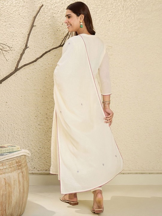 imgi_30_0d422051-0ca2-47e5-9fe5-5a8970b97f2f1739602757598-Indo-Era-Embroidered-Mandarin-Collar-Pure-Cotton-A-Line-Kurt-6