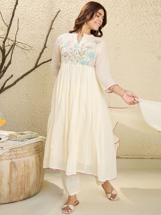 imgi_31_a4e8aa3c-2362-4ba8-b701-7bc60957b1431739602757566-Indo-Era-Embroidered-Mandarin-Collar-Pure-Cotton-A-Line-Kurt-7