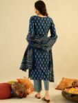 imgi_28_22b5a300-7d21-47e8-b392-cf6e43211b8f1727722080607-Indo-Era-Teal-blue-Ethnic-Motifs-Printed-Pure-Cotton-Kurta-w-2